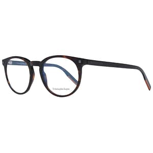Ermenegildo Zegna Brown Plastic Glasses (Frames)