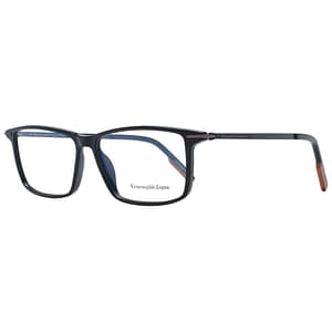 Ermenegildo Zegna Black Plastic Glasses (Frames)