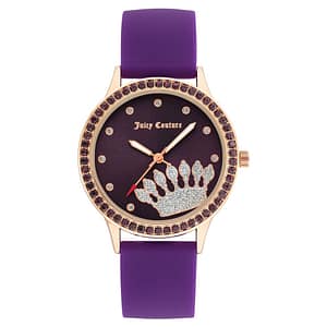 Juicy Couture Purple Synthetic Dress Watch