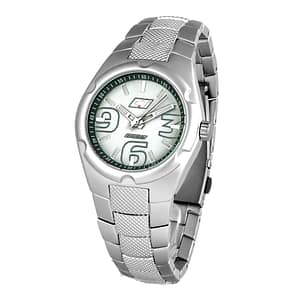 Chronotech Silver Polycarbonate Dress Watch