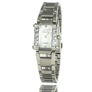 Chronotech Silver Stainless Steel Dress Watch