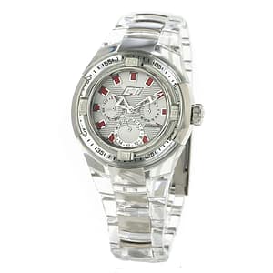 Chronotech Transparent Polycarbonate Dress Watch