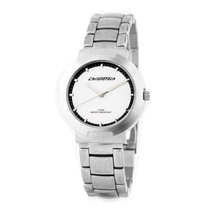 Chronotech Silver Stainless Steel Dress Watch