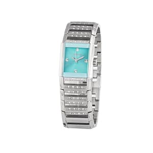 Chronotech Silver Stainless Steel Dress Watch
