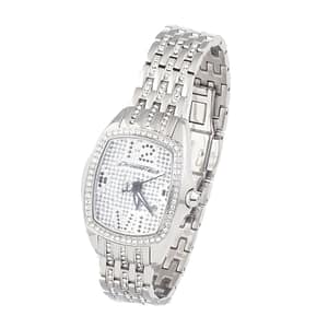Chronotech Silver Stainless Steel Dress Watch