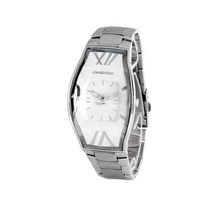 Chronotech Silver Stainless Steel Dress Watch