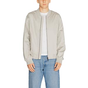 Calvin Klein Gray Organic Cotton Bomber