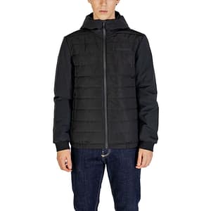 Calvin Klein Black Recycled Polyester Shell Jacket