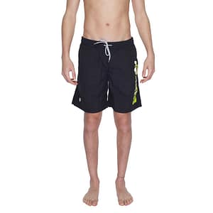 Blauer Black Polyamide Swim Shorts