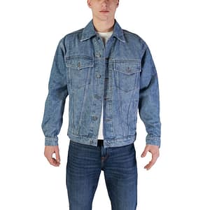Hugo Boss Light Blue Cotton Denim Jacket