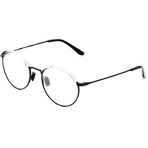 Vuarnet Black Stainless Steel Glasses (Frames)