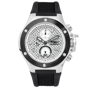Bobroff Black Rubber Sport Watch