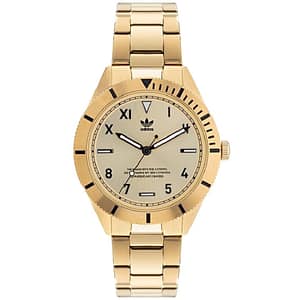 Adidas Gold Stainless Steel Dress Watch