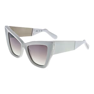 GCDS White Acetate Sunglasses