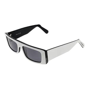 GCDS White Plastic Sunglasses