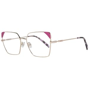 Emilio Pucci Rose Gold Metal & Plastic Glasses (Frames)