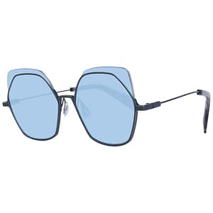 Yohji Yamamoto Gray Metal & Plastic Sunglasses