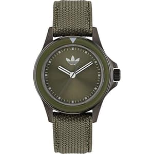 Adidas Bicolor Fabric Dress Watch