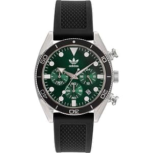 Adidas Black Synthetic Sport Watch