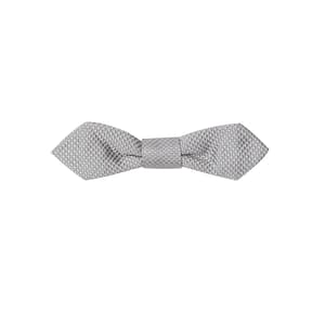 Dolce & Gabbana Gray Silk Bowtie