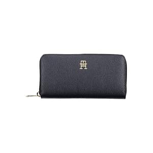Tommy Hilfiger Blue Polyurethane Women Wallet