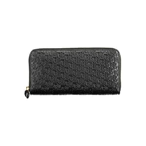 Ralph Lauren Black Leather Women Wallet