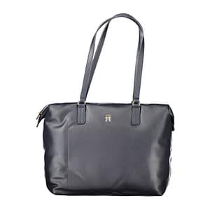 Tommy Hilfiger Blue Polyester Women Shoulder Bag
