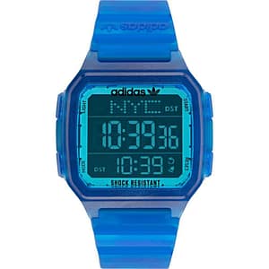 Adidas Blue Synthetic Digital Watch