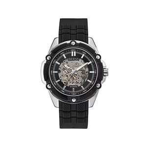 Guess Black Synthetic Sport Watch