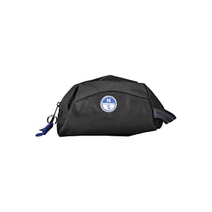 North Sails Black Polyester Men Beauty Case