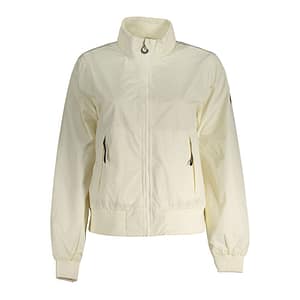 North Sails White Polyester Women Jacket