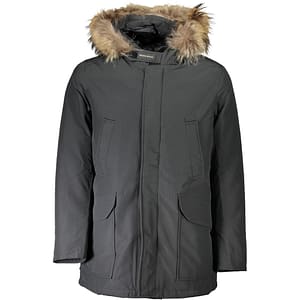 Woolrich Gray Cotton Men's Jacket