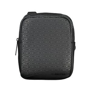 Calvin Klein Black Polyester Men Shoulder Bag