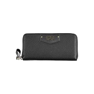 Guess Jeans Black Polyurethane Women Wallet