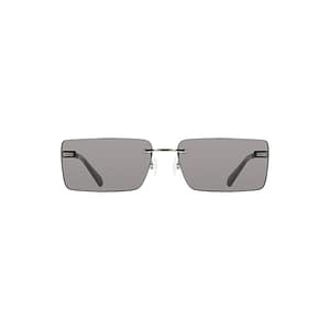 Calvin Klein Black Metal Women Sunglasses