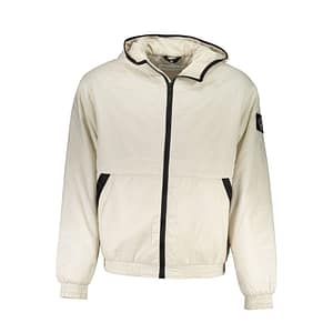 Calvin Klein Beige Recycled Polyester Men's Jacket