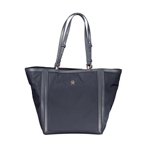 Tommy Hilfiger Blue Polyester Women Handbag