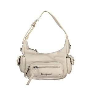 Desigual Bianco Poliuretano Women Handbag