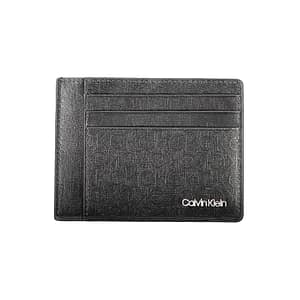 Calvin Klein Nero Polyurethane Men Wallet