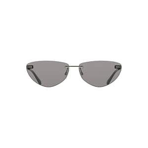 Calvin Klein Black Metal Women Sunglass