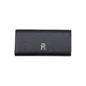 Tommy Hilfiger Blue Polyurethane Women Wallet