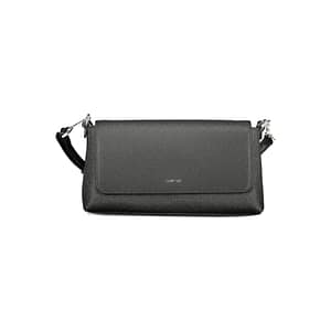 Calvin Klein Black Polyester Women's Shoulder Bag