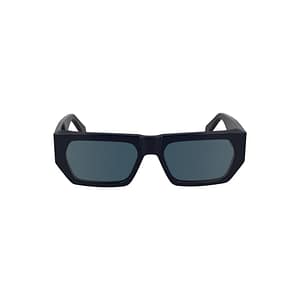 Calvin Klein Blue Acetate Women's Sunglass