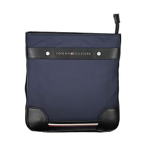 Tommy Hilfiger Blue Polyurethane Men's Shoulder Bag