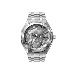 Police Silver Stainless Steel Dress Watch