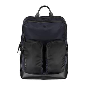 Tommy Hilfiger Blue Polyurethane Men's Backpack