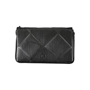Calvin Klein Black Polyester Women Shoulder Bag