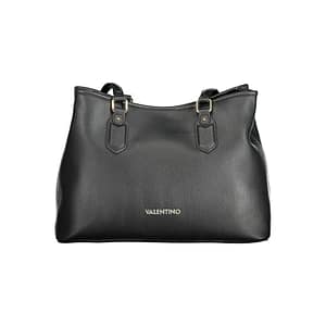 Mario Valentino Black Polyurethane Women Handbag