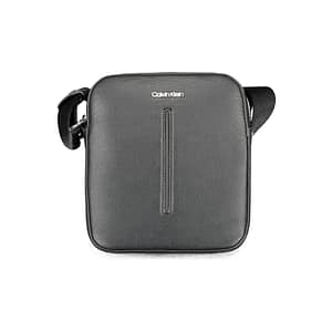 Calvin Klein Black Polyester Men's Shoulder Bag