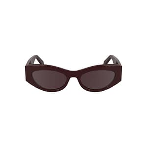 Calvin Klein Rosso Acetate Women Sunglass